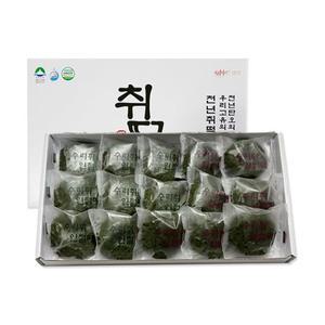 [롯데백화점]푸드맛남 강원도 정선 수리취떡 혼합 750g 15개 (인절미8/찹쌀떡7/선물세트)