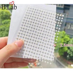 뷰랩 큐빅진주2.5mm 네일스티커 인기 데코 워터데칼 아트 젤네일 캐릭터 체크 셀프 장식