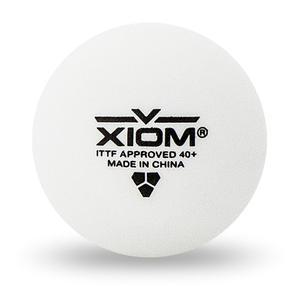 XIOM 엑시옴V 탁구공 시합구 ABS 3스타 (6입)