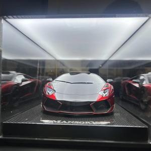 1/18 스케일 자동차 모델 LED 라이트 패널은 BBR CMC Autoart 금속 시뮬레이션 디스플레이 장식품 취미에