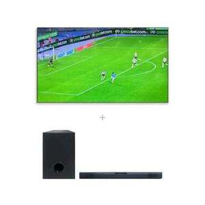 [LG]올레드 evo TV 4K OLED65B4FNA 163cm 각도조절 벽걸이 + SQC1 사운드바 일