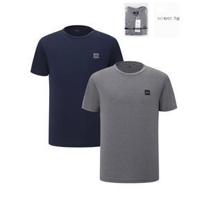 [K2](본점)GMM25281 남여공용 BOOST 1+1 멜란지 밸류 패키지 라운드 반팔 티셔츠