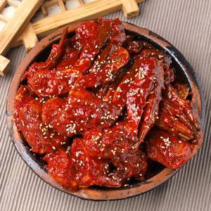 [기타]반찬 밥도둑 꽃게장 양념꽃게장 1kg  꽃게무침