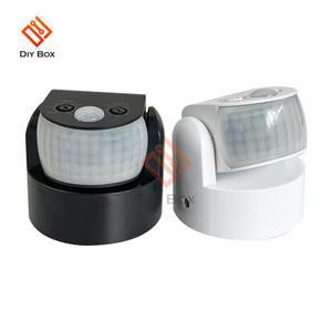 AC 220V-240V 180-360 학위 야외 PIRS24 보안 적외선 모션 센서 감지기 이동 스위치 최대 12m 50Hz 3-2000L