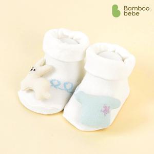 [밤부베베] 밤부 서커스 토끼양말 (클린화이트)