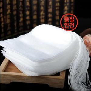 일회용 스트링 치유 도장 필터 종이 포함 일회용 티백 빈 향 허브 루즈 로트당 100 개 5.5x7cm