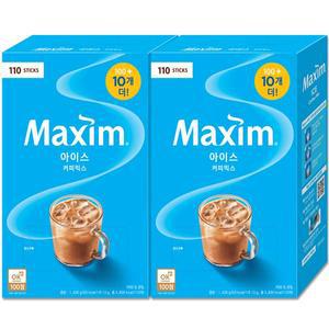 맥심 아이스 커피믹스 110Tx2개