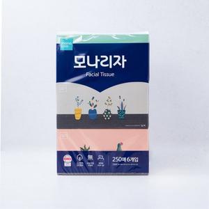 모나리자 미용티슈 250매*6입
