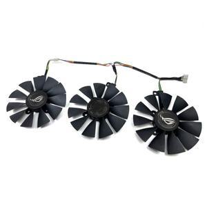 1SET 6PIN ROG-STRIX-GTX1070-O8G-GAMING GPU 팬 에이수스ROG-STRIX-GTX 1080 1060 게이밍 비디오 카드 냉