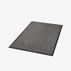 현관입구/발매트/ 체크 현관매트(흑회색/JMC112/소 50x80cm|중 60x90cm) 주목매트