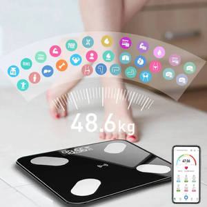 인바디체중계 몸무게 측정기 체지방 태양광 발전 체중계 스마트 디지털 테이프 무게 블루투스 연결 전화 분