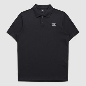 쿨피케 솔리드 카라 반팔 티셔츠 / BLACK UQ321CTS71