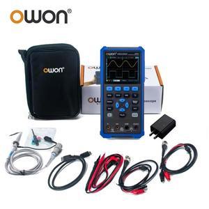 OWON HDS2202S 디지털 오실로스코프 2채널 200Mhz 1GS 3in1 USB + 멀티미터 파형 새로 고침 빈도