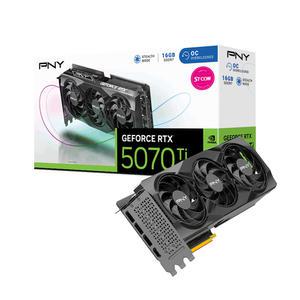 PNY 지포스 RTX 5070 Ti OC D7 16GB Triple Fan STCOM 그래픽카드