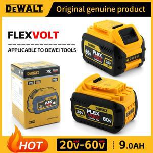 오리지널 DeWalt 배터리 60V 9AH DCB609 대용량 충전 리튬배터리 9000mAh dewalt 전동공구 백업