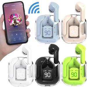 T2 이어폰 블루투스 TWS 스포츠 야외 헤드셋 무선 헤드폰 버드 귀 스마트 폰 Xiaomi 삼성 게임 음악