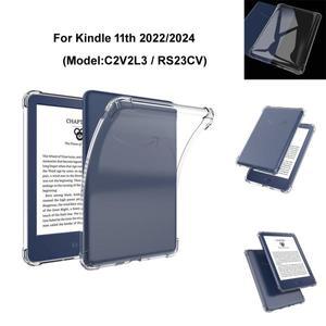Amazon Kindle 11th 2024 C용 투명 케이스 2V2L3 RS23CV 디지털책 커버 보호용 TPU 소프트