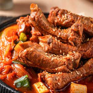 [팔덕식당]안양 줄서는 맛집, 팔덕식당 등갈비 김치찜 750g 1팩