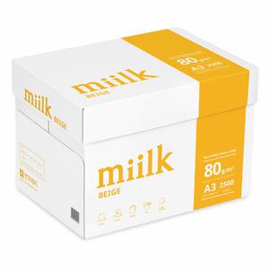 한국제지 밀크베이지(미색) A3용지 80g 1박스(2500매)