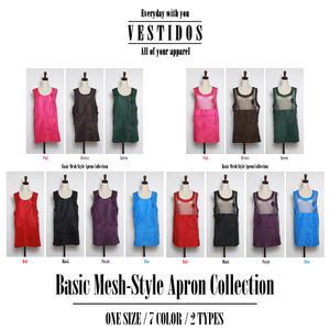 [VESTIDOS] 여름용 앞치마 / 공장 야외행사 단체 앞치마 / 업소용가정용 여름 망사앞치마 / 2타입 7종 택1