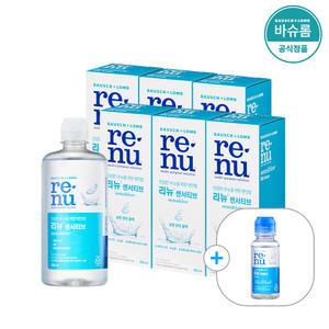 [공식] 바슈롬 리뉴 센서티브 렌즈세척액 355ml x6개 (+60ml선물)