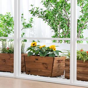 SG600 텃밭상자 텃밭화분 베란다 옥상 길거리 방부목 도로화분 원목 플랜트박스
