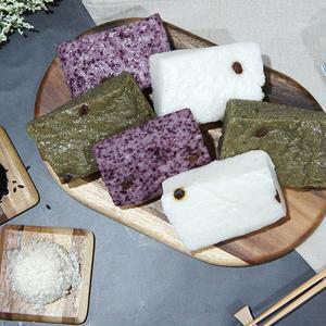 [미스터팜팜][개별포장] 광양 기정떡 2.5kg(백미10개+흑미5개+쑥5개)