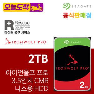 씨게이트 아이언울프 프로 2TB ST2000NE001 NAS HDD 하드디스크 데이터복구+공식판매점
