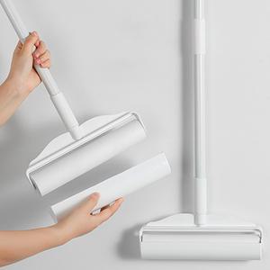 초강력 찍찍이 먼지제거 3단 롱밀대 돌돌이 + 테이프크리너 4P
