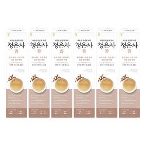 2080 청은차 선 치약, 120g, 6개