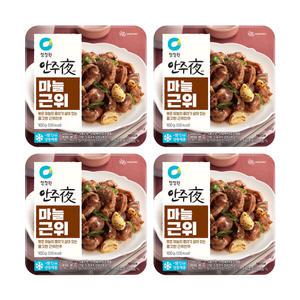 청정원 안주야 마늘근위, 160g, 4개