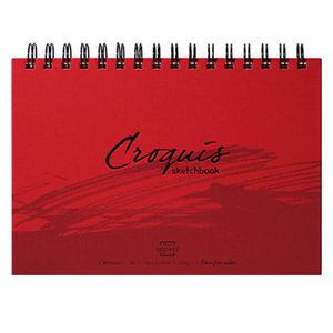 삼원 아트스퀘어 크로키하드커버/드로잉북/데싱북/B6/CS03-105g/80매