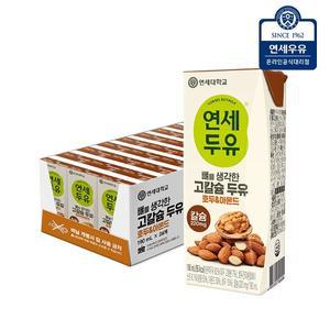 연세두유 뼈 고칼슘 호두 아몬드 두유 190ml 24팩