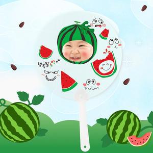 [메이크문구] M173 수박부채만들기 표정