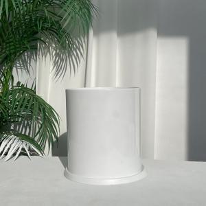 밍이네가든 원형 플라스틱 화분 Polish basic M