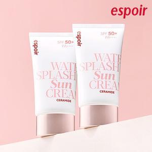 [에스쁘아] [2개] 워터 스플래쉬 선크림 세라마이드 60ml