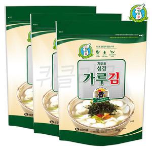 성경김 재래식 가루김 70g 3개 조미 김가루