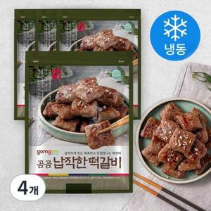 곰곰 납작한 떡갈비 (냉동), 1kg, 4개 one option