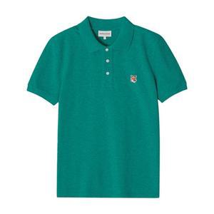 24FW 메종키츠네 폴로 티셔츠 LM00208KJ7002P373 PINE DOM