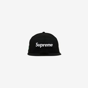 X 뉴에라 그린치 박스로고 스냅백 모자 블랙 FW24H102 BLACK