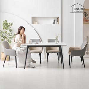 [/착불배송] 어썸 1400 포세린 양면 세라믹 4인 식탁 세트 (식탁+의자4)