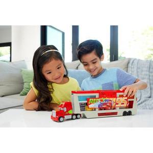 [정품] 마텔 Mattel 디즈니 픽사 카 변신 트럭 및 장난감 자동차 놀이 세트, 컬러 체인저 페인트 샵 맥, 탈