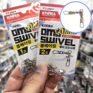 키우라 볼베어링 콤비 오모도래 K-223 직결도래 4개입