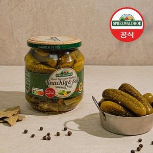 슈프레발트호프 아삭아삭한 스위트 오이피클 통오이피클 530g