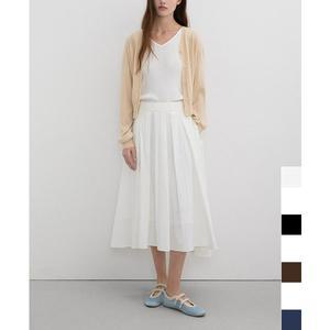 [리스트](의정부점) 백 밴딩 플리츠 스커트