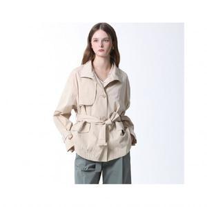 정품발송 리스트 LISTLIST 하이넥 숏 트렌치코트 택가격: 268000원 269930
