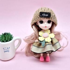 베이비돌 관절인형 고급 2탄 트렌드 키링 12cm 랜덤 1
