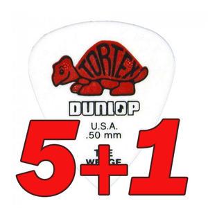 다섯개 사면 하나 더! Dunlop 피크 Tortex Wedge 0.5mm [424R.50]