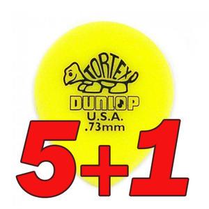 다섯개 사면 하나 더! Dunlop 피크 Tortex Tear Drop 0.73mm [413R.73]