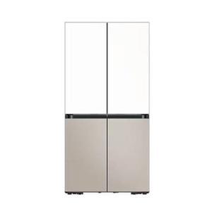 [삼성] 비스포크 AI 냉장고 4도어 Max 640L 에센셜화이트+에센셜베이지 RM70F63R2ZG